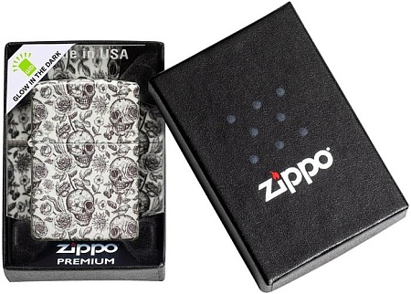 Зажигалка Zippo Skeleton Design 49458-000003