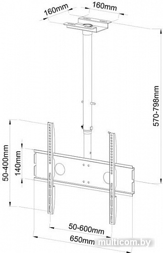 Кронштейн SBOX CPLB-102M