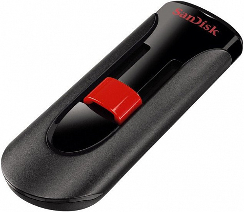 USB Flash SanDisk Cruzer Glide 256GB (черный) [SDCZ60-256G-B35]