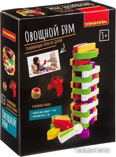 Развивающая игра Bondibon Овощной бум ВВ4179