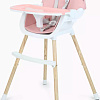 Высокий стульчик MOWbaby Crispy RH150 (розовый)