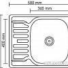 Кухонная мойка Ledeme L65848-6L