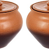 Набор горшочков Elan Gallery TerraCotta 570150