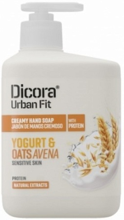 Dicora Мыло жидкое Urban Fit Protein Yogurt & Oats 500 мл