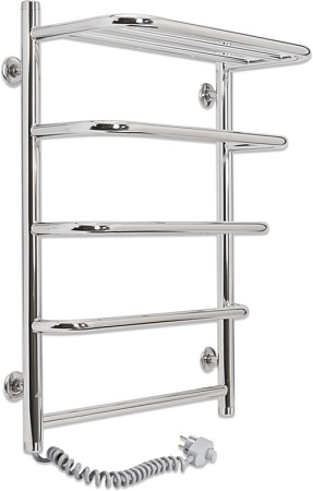 Полотенцесушитель Laris Стандарт П5 50х66 Э с полкой