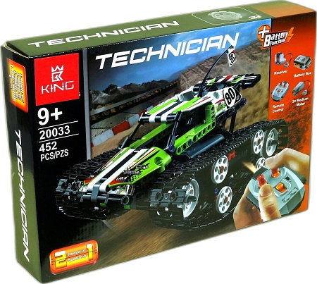 Конструктор King 20033 Гусеничный вездеход на радиоуправлении