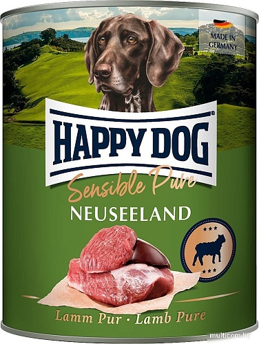 Пресервы Happy Dog Sensible Pure Neuseeland Ягненок 400 г