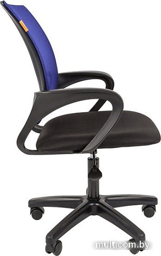 Кресло CHAIRMAN 696 LT (черный/синий)