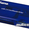 Кардридер Hama 35 in 1 USB 2.0 Multicard Reader (55348)