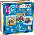 Мозаика/пазл Айрис-Пресс IQ деревянный. Веселые гонки 3+ 9785811282616