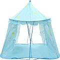 Игровая палатка Sharktoys Шатер корона 15900003 (голубой)