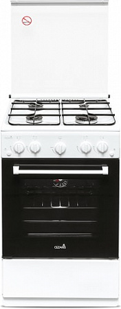 Кухонная плита CEZARIS ПГ 2200-07 (белый)