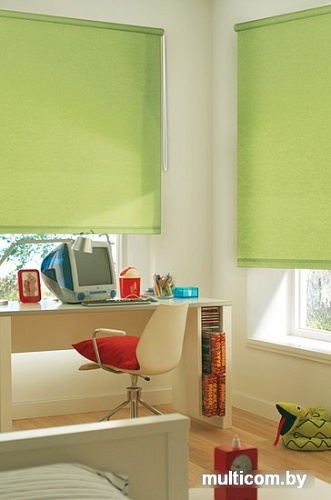 Рулонные шторы Эскар 68x170 (салатовый)