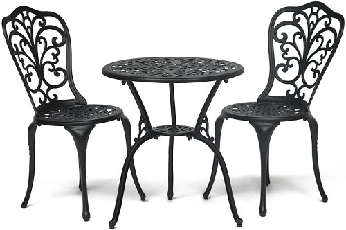 Набор садовой мебели Secret De Maison Romance (черный)