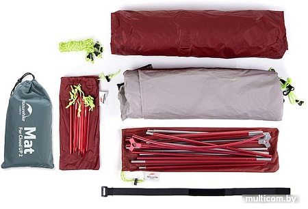 Палатка Naturehike Cloud UP Ultralight 2 NH17T001-T (210T, зеленый)