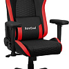 Кресло AeroCool Crown Leatherette (черный/красный)