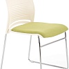 Стул Halmar Cali (белый/зеленый)