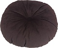 Декоративная подушка Sled Круглая 40x40x10 (шоколадный)