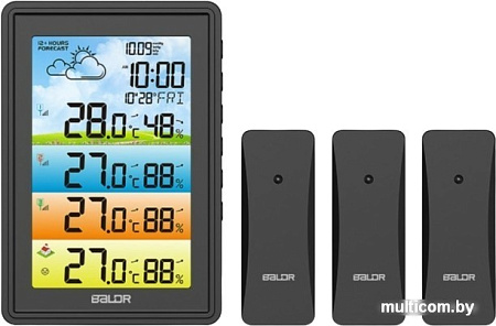 Метеостанция Baldr B0360WST4H4PR-black