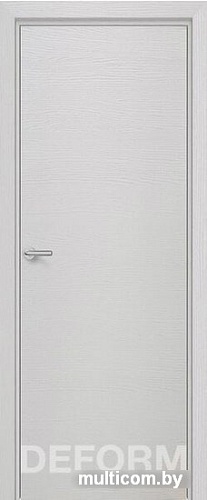 Межкомнатная дверь Юркас Deform H7 ДГ 90x200 (дуб французский сильвер)