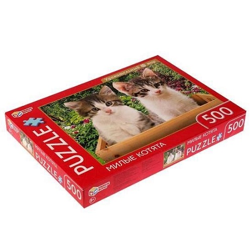 Пазл Умные игры Милые котята. Удивительный мир 4680107925572 (500 эл)