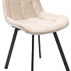 Стул САВ-лайн Твист (черный/бежевый)