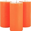 Набор свечей Мелт 150 мм (3 шт, оранжевый)