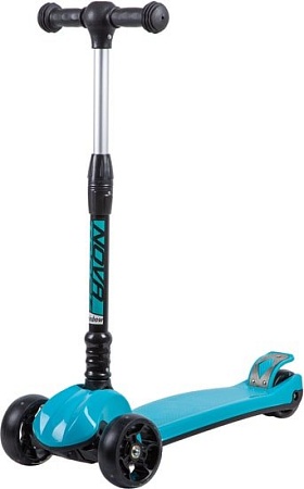 Самокат Novatrack Basic Color 2019 120W.RAINBOW.GBL9 (бирюзовый)