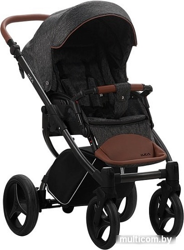 Универсальная коляска BEBETTO Luca (2 в 1, 01, черная рама)