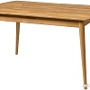 Обеденный стол Stanles Сканди 120x80 (дуб с воском)