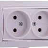 Розетка Lezard Nata 710-0200-128 (белый)