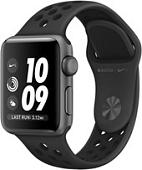 Умные часы Apple Watch Nike+ 38 мм (алюминий серый космос/антрацитовый, черный)