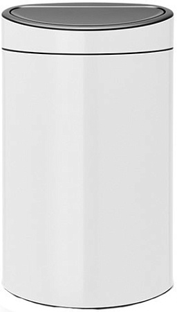 Brabantia Touch Bin 40 л (белый)