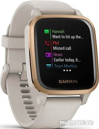 Умные часы Garmin Venu Sq Music (песочный)