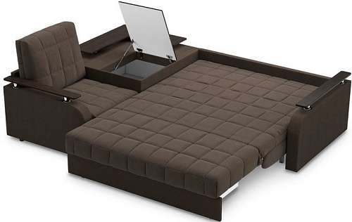 Угловой диван Moon Trade Карина 044 002938 (левый, коричневый)