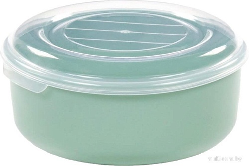 Контейнер Полесье №43 с крышкой (900 мл, бледно-оливковый)