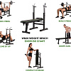 Силовая скамья Tunturi Weight bench WB20