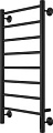Полотенцесушитель TERMINUS Аврора П8 400x850 (9005 черный матовый)