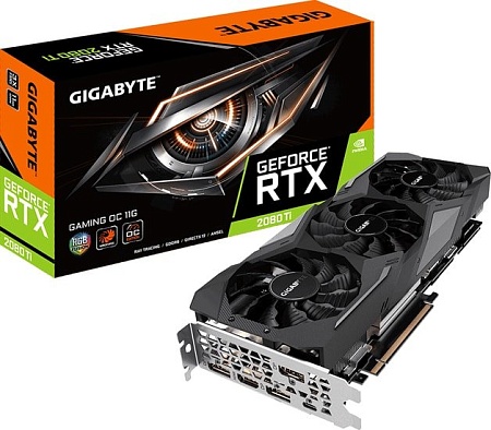 Видеокарта Gigabyte GeForce RTX 2080 Ti Gaming OC 11GB GDDR6 GV-N208TGAMING OC-11GC