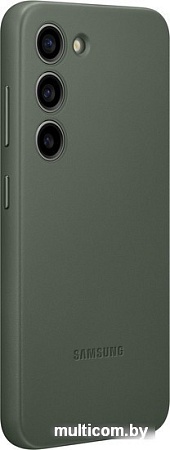 Чехол для телефона Samsung Leather Case S23 (зеленый)