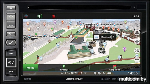СD/DVD-магнитола Alpine INE-W990BT