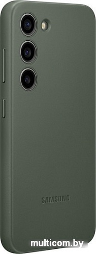 Чехол для телефона Samsung Leather Case S23 (зеленый)