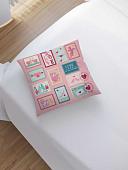 Чехол на подушку JoyArty Марки для писем любви sl_91947