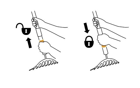 Грабли зубчатые Fiskars 1000651