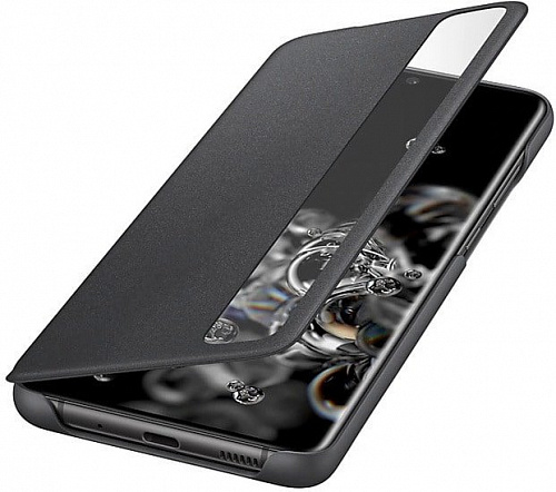 Чехол Samsung Smart Clear View Cover для Galaxy S20 Ultra (черный)