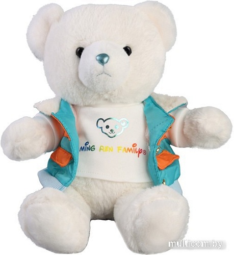 Классическая игрушка Milo Toys Little Friend Мишка в голубой курточке 9905634