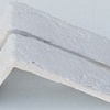 Декоративный кирпич Stone Mill Кирпич шамотный угловой (белый)