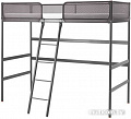 Кровать-чердак Ikea Туффинг 208x97 (черный) 003.668.29