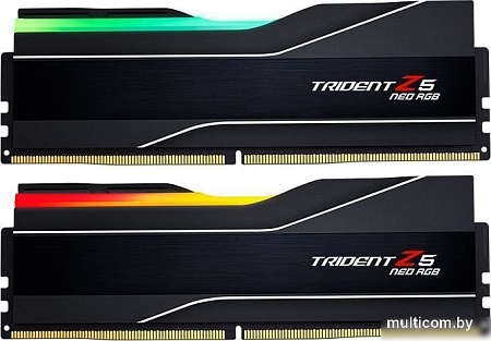 Оперативная память G.Skill Trident Z5 Neo RGB 2x32ГБ DDR5 6000МГц F5-6000J3036G32GX2-TZ5NR