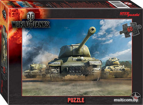 Пазл Step Puzzle World of Tanks 81140 (60 эл)
